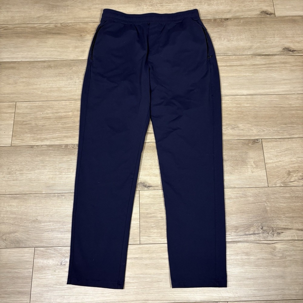 Public Rec All Day Every Day Sweatpants Mens 34x32 Navy Blue‎ Stretch Workout